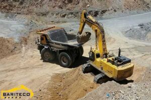 بارگیری و باربری در معدن مس سرچشمه