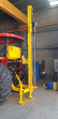 دستگاه حفاری پشت تراکتوری | دریل واگن کوچک