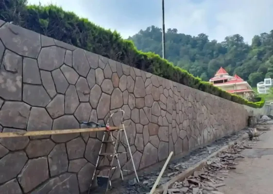 سنگ لاشه دیوار