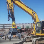 اجاره بیل مکانیکی به همراه چنگ، مگنت و پاکت