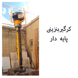 کرگیر بنزینی 10 اسب  پایه دار