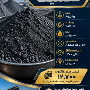 فروش کنسانتره مگنتیت