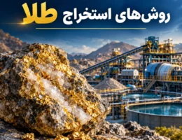 روش‌های استخراج طلا از خاک و سنگ و روش‌های فرآوری کانسنگ‌های طلادار